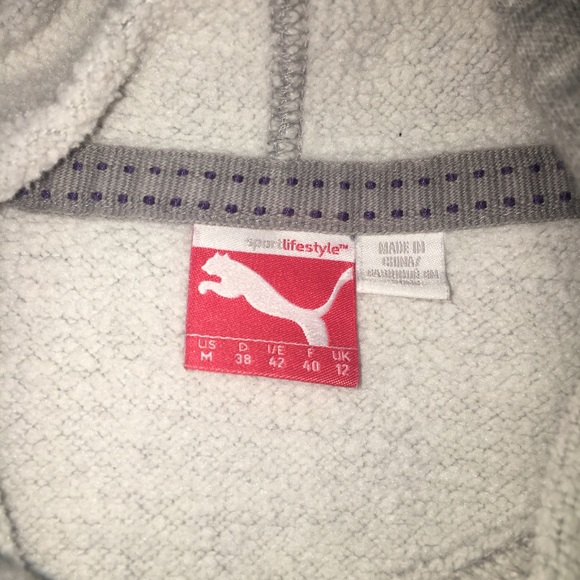 Gray Puma sweatshirt - Picture 3 of 3